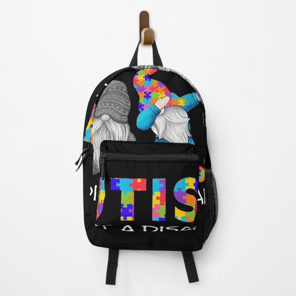 Item preview, Autism It's Not A Disability It's A Different Ability Funny Dabbing Autism Gnomes Gifts designed and sold by HaaChris-Artis.