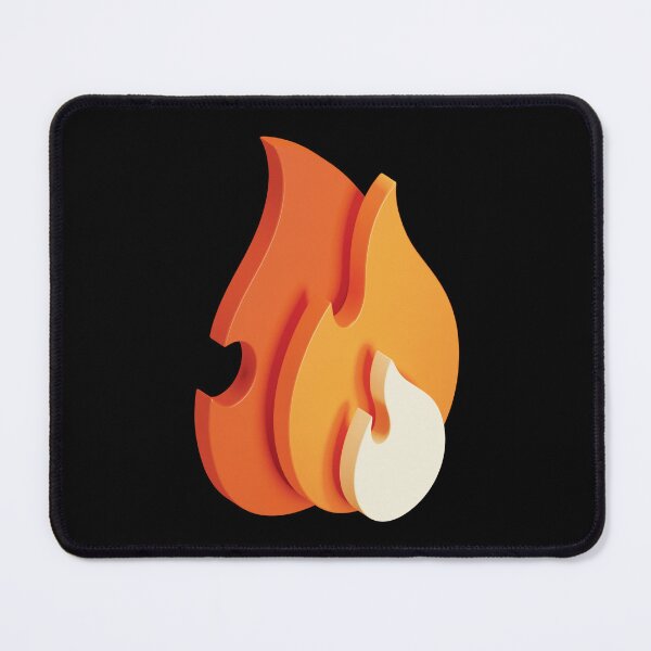 Item preview, On Fire (3D Flames Icon) designed and sold by Happy Puppy Print On Demand.