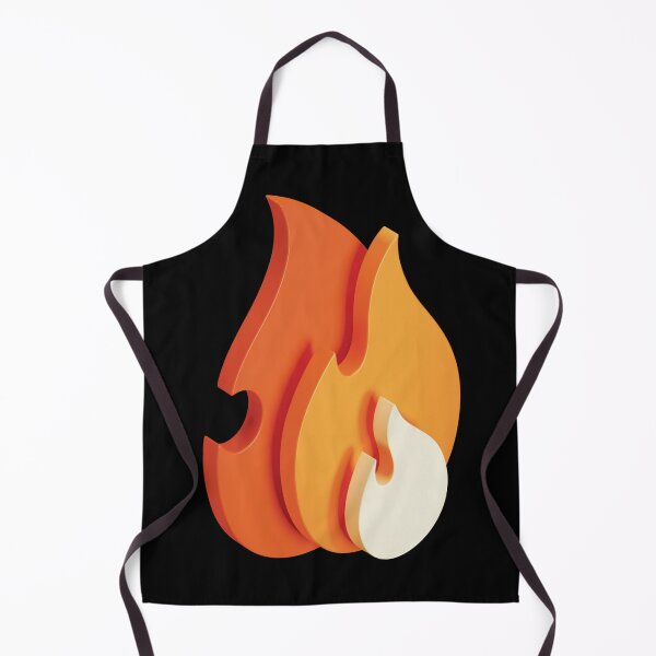 Item preview, On Fire (3D Flames Icon) designed and sold by Happy Puppy Print On Demand.