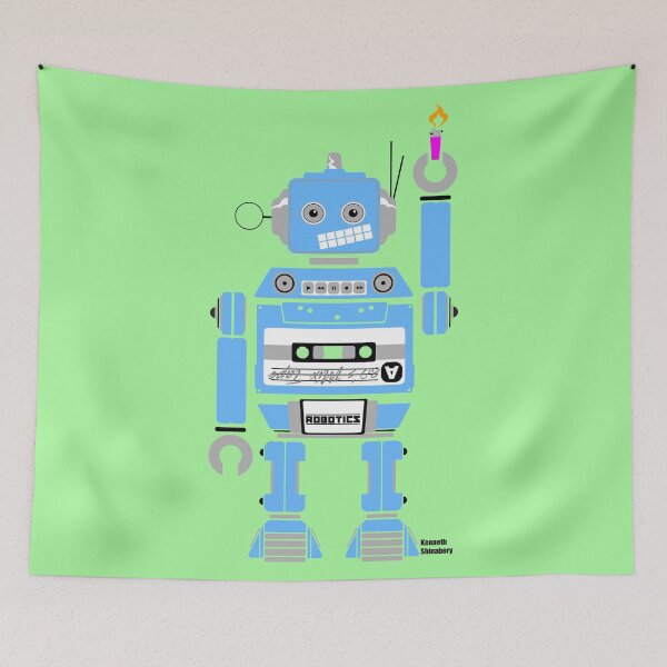 Item preview, 80's Mix Tape Robot - Sam designed and sold by Kenneth Shinabery.