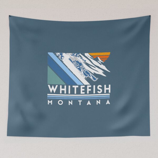 Item preview, Retro Whitefish Montana Ski Premium  designed and sold by MunMunsh.