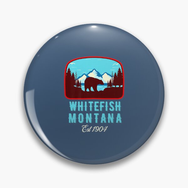 Item preview, Retro Whitefish Montana Wild Bear Mountain Premium  designed and sold by MunMunsh.