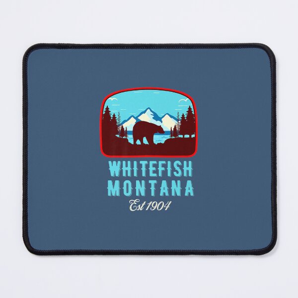 Item preview, Retro Whitefish Montana Wild Bear Mountain Premium  designed and sold by MunMunsh.