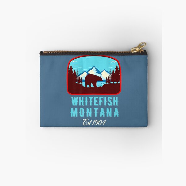 Item preview, Retro Whitefish Montana Wild Bear Mountain Premium  designed and sold by MunMunsh.