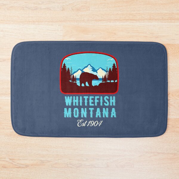 Item preview, Retro Whitefish Montana Wild Bear Mountain Premium  designed and sold by MunMunsh.