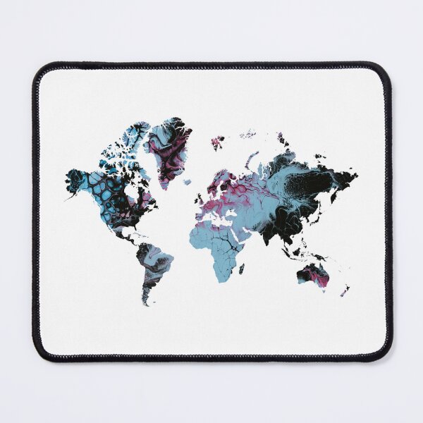 Item preview, Map of the World Colored  designed and sold by ABGdesigns.