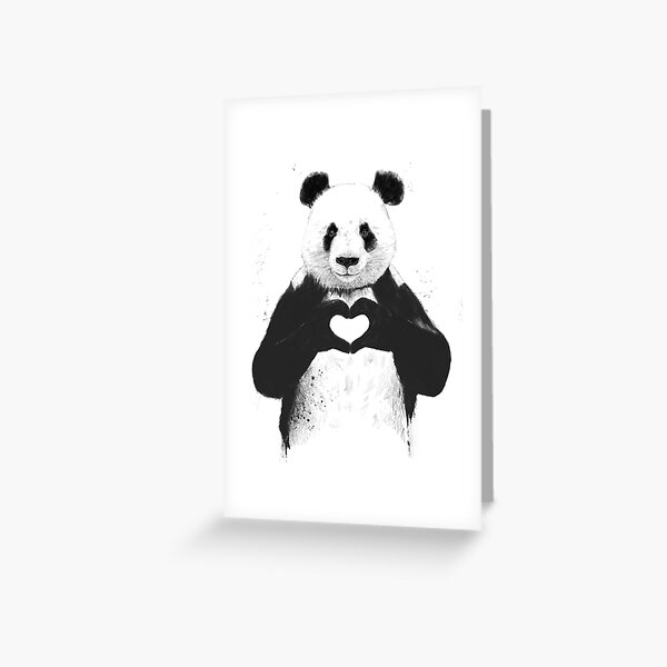All you need is love Greeting Card