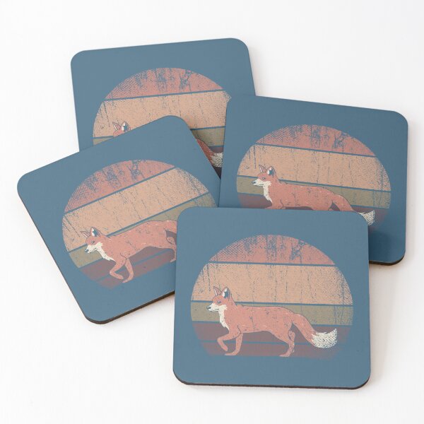 Item preview, Retro Wildlife Forest Animal Fox designed and sold by MunMunsh.
