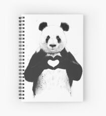 All you need is love Spiral Notebook