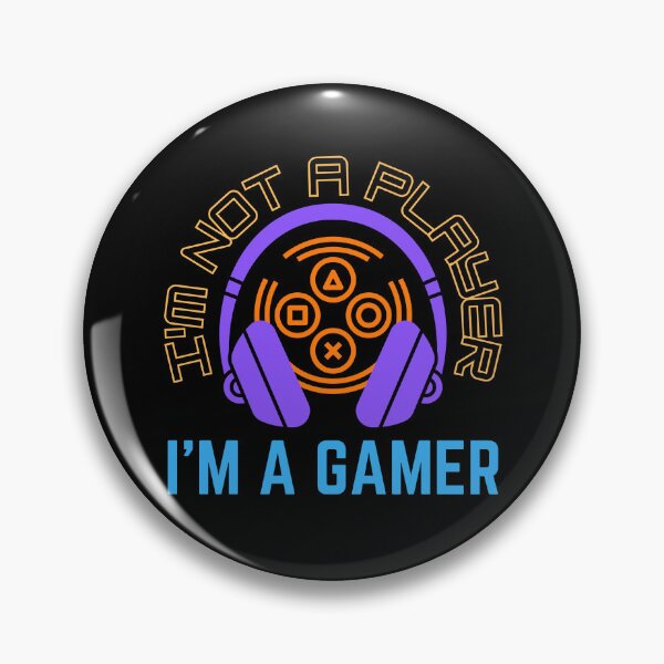 Item preview, I'm Not a Player I'm a Gamer designed and sold by Boomroom.
