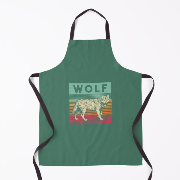 Item preview, Retro Wolf 70s Wolf Pullover designed and sold by MunMunsh.