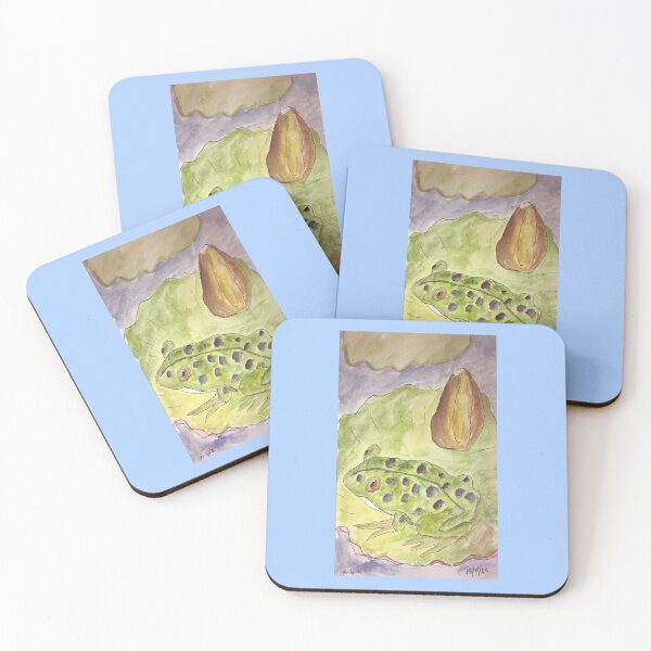 Item preview, Ribbit the frog  designed and sold by ArtistRebeccaLS.