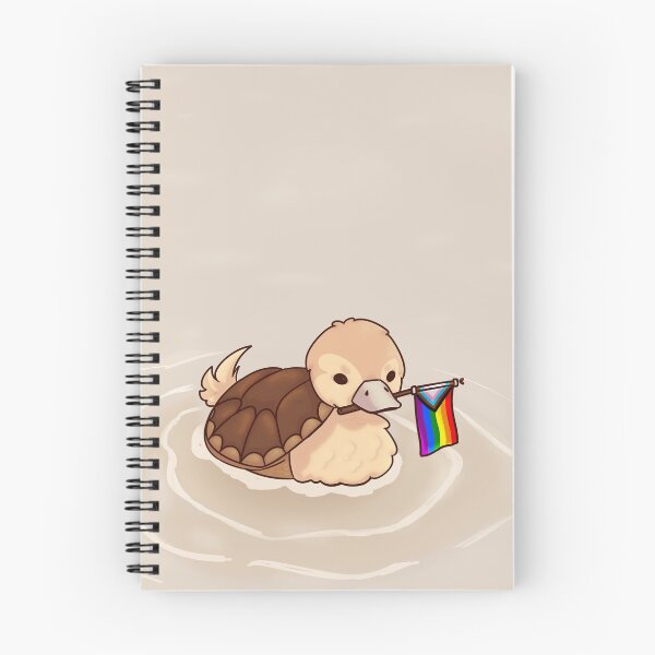 Item preview, ATLA Turtle Duck with LGBTQ+ Flag designed and sold by Zolzo.