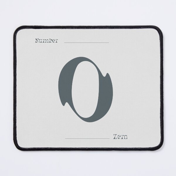 Item preview, Numerical Simple Clean Numbers - zero  designed and sold by Levated.