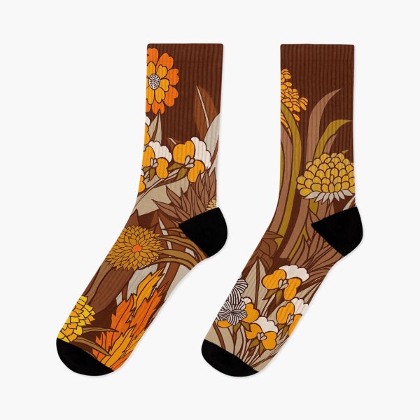 Item preview, 70s retro floral garden, hippie, boho designed and sold by chrissyink.