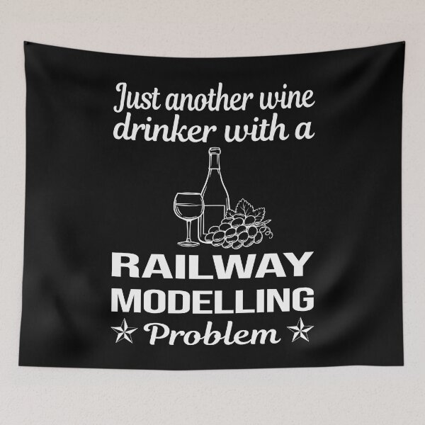 Item preview, Wine Drinker Railway Modelling Model Railroading Train Trains designed and sold by zuehloxerxk.