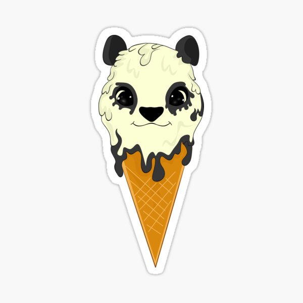 bonnet ice cream painted affect with sauce ice cream van sticker 