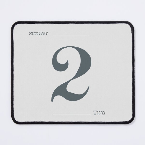 Item preview, Numerical Simple Clean Numbers - Two designed and sold by Levated.