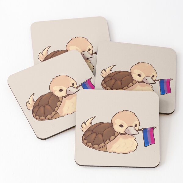 Item preview, ATLA Turtle Duck with Bisexual Flag designed and sold by Zolzo.