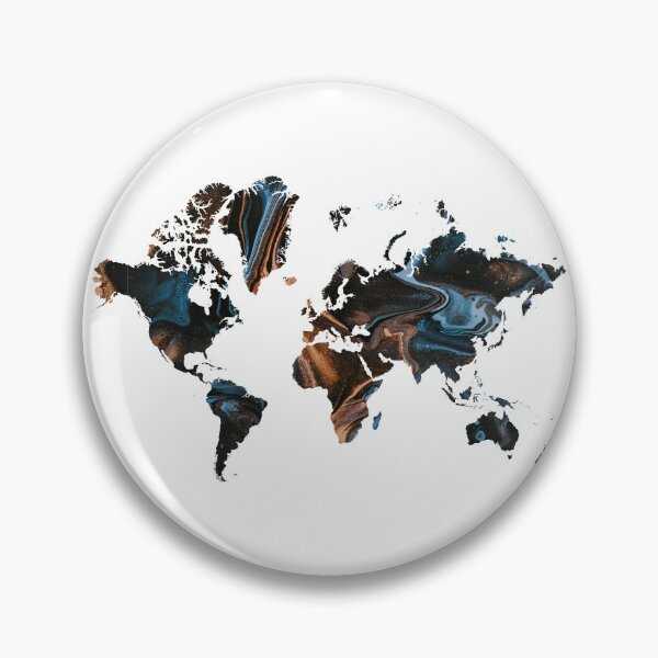 Item preview, Map of the World Colored  designed and sold by ABGdesigns.