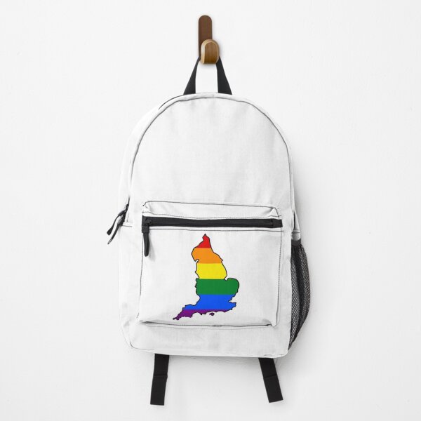 Item preview, England Outline - Gay Pride Flag designed and sold by uni-que-designs.