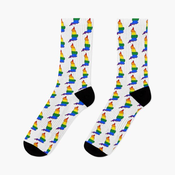 Item preview, England Outline - Gay Pride Flag designed and sold by uni-que-designs.