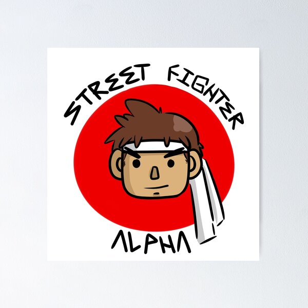 street fighter alpha Art Board Print by watolo