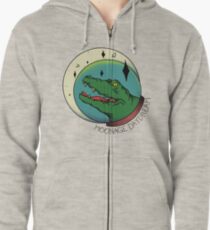 moonage daydream Zipped Hoodie