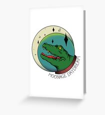 moonage daydream Greeting Card