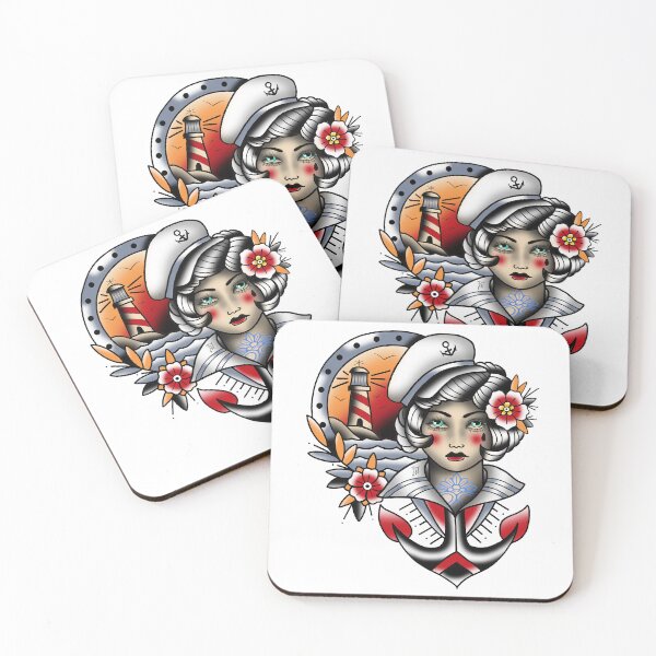 Item preview, Fkj sailor flash tattoo designed and sold by franckfkj.