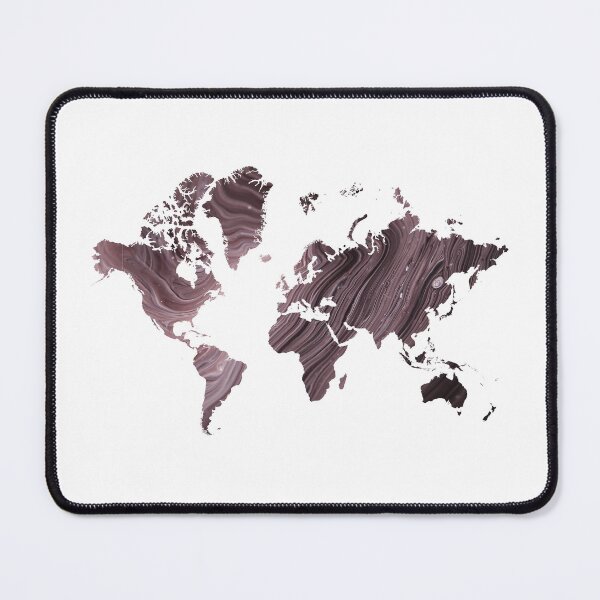 Item preview, Map of the World Colored  designed and sold by ABGdesigns.