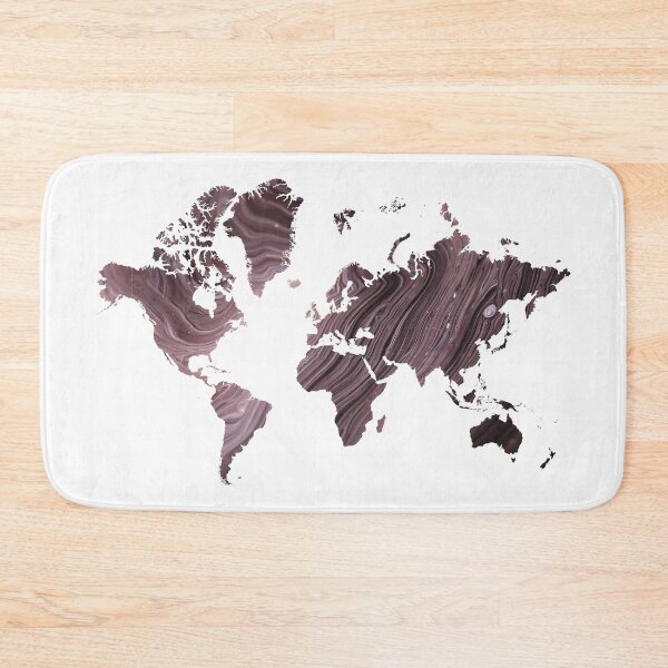 Item preview, Map of the World Colored  designed and sold by ABGdesigns.
