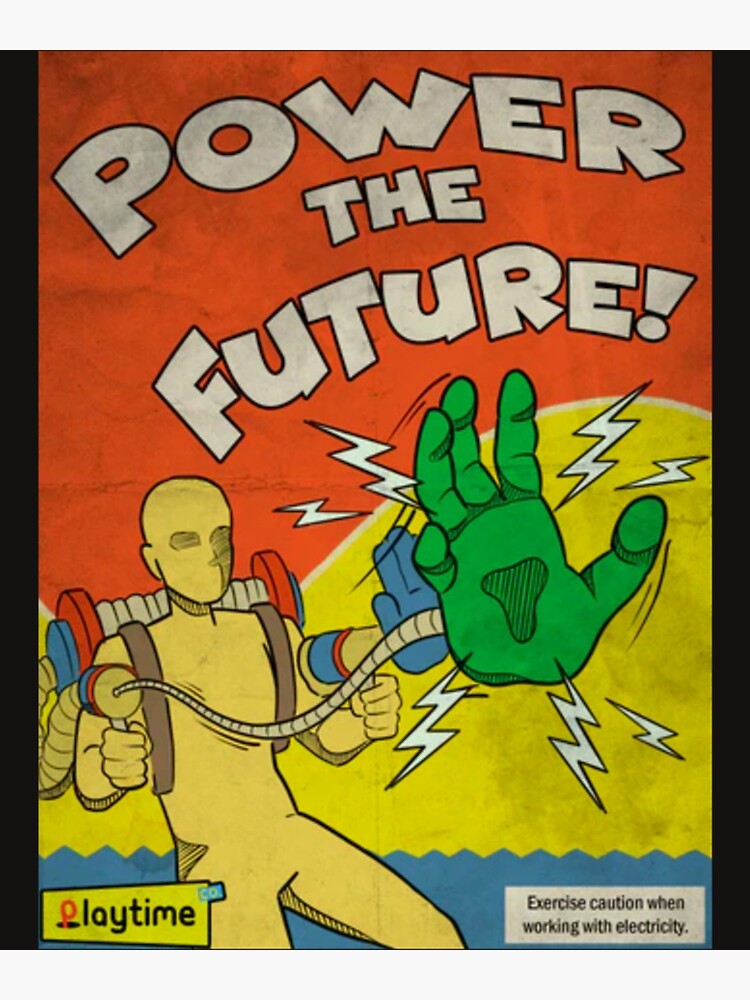 Póster «Power The Future Poppy Playtime Capítulo - 2» De Robert2233 ...