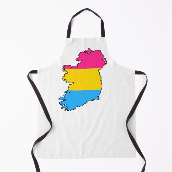 Item preview, Ireland Outline - Pan Pride Flag designed and sold by uni-que-designs.