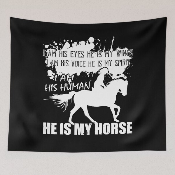 Item preview, He Is My Horse designed and sold by UnknownArtistt.