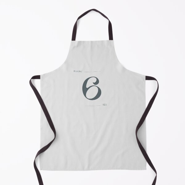 Item preview, Numerical Simple Clean Numbers - Six designed and sold by Levated.