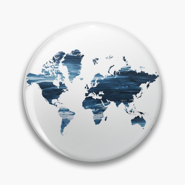 Item preview, Map of the World Colored  designed and sold by ABGdesigns.