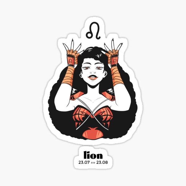 Signe Astrologique - Lion Sticker