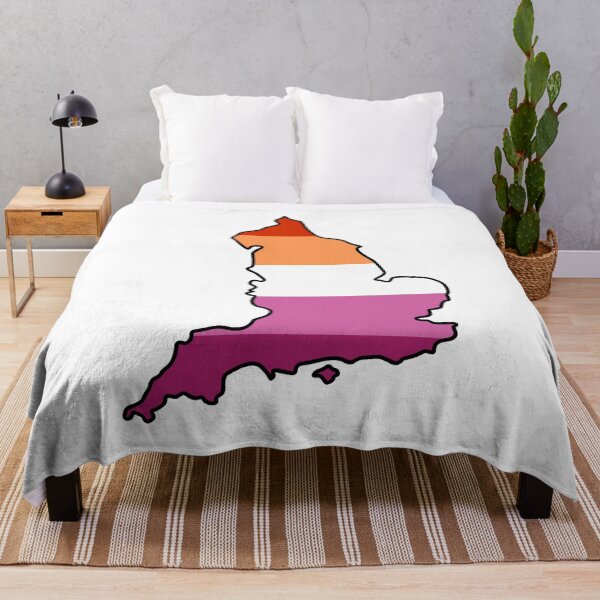 Item preview, England Outline - Lesbian Pride Flag designed and sold by uni-que-designs.