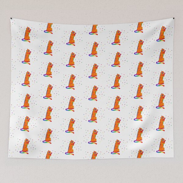 Item preview, Gay Pride Kitty designed and sold by Miniwolve.
