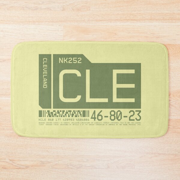 Item preview, Luggage Tag C - CLE Cleveland USA designed and sold by VoodooCircus.