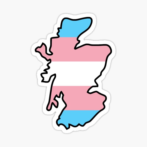 Scotland Outline Trans Pride Flag Sticker For Sale By Uni Que Designs Redbubble 3156