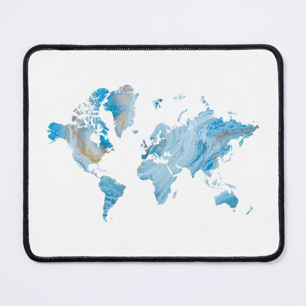 Item preview, Map of the World Colored  designed and sold by ABGdesigns.