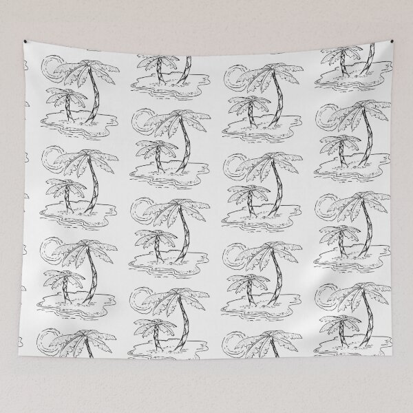 Item preview, Just Add Palm Trees designed and sold by ArtwithDog.
