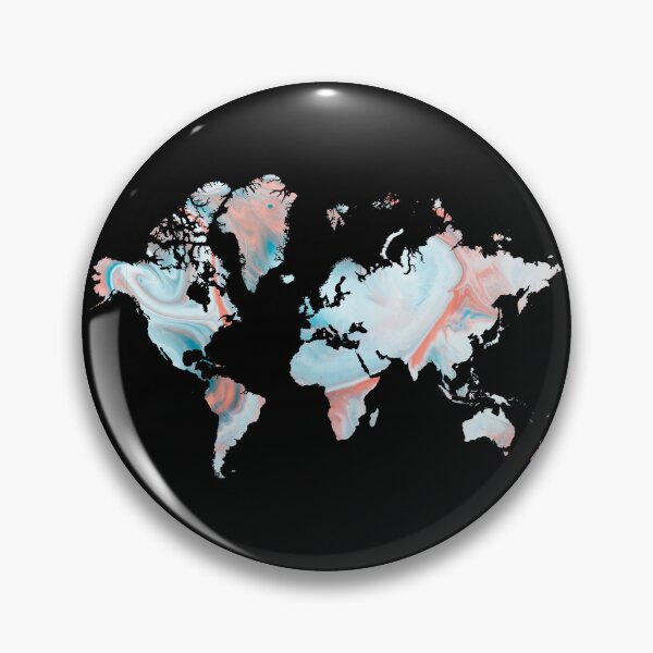Item preview, Map of the World Colored  designed and sold by ABGdesigns.