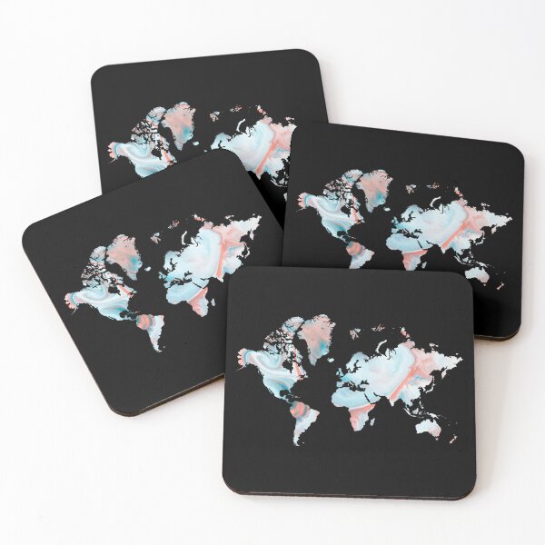 Item preview, Map of the World Colored  designed and sold by ABGdesigns.