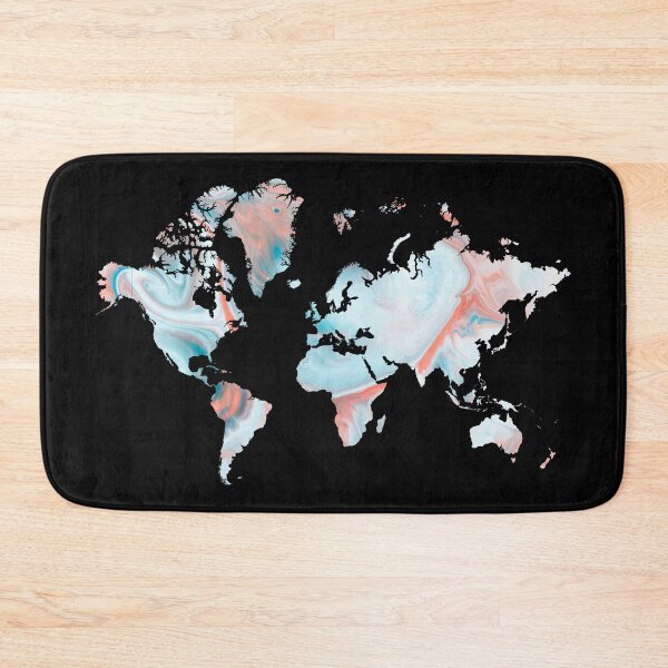 Item preview, Map of the World Colored  designed and sold by ABGdesigns.