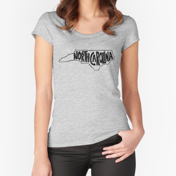 North Carolina Fitted Scoop T-Shirt