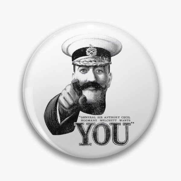 Item preview, General Melchett Wants You! [Worn Look] designed and sold by risible.