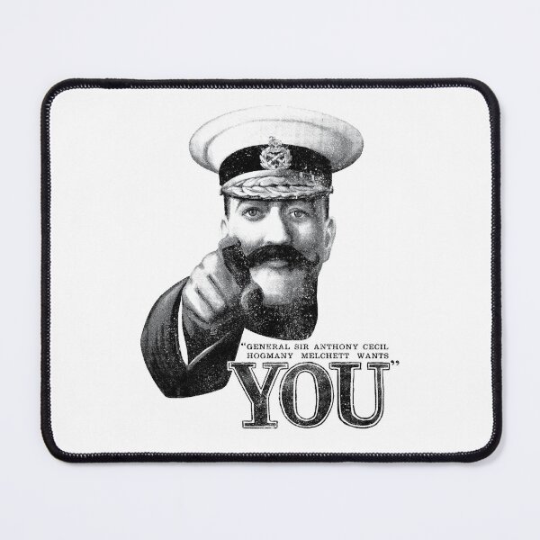 Item preview, General Melchett Wants You! [Worn Look] designed and sold by risible.